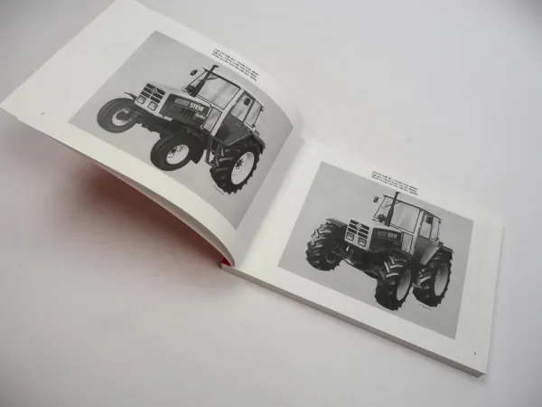 Steyr 8080 8090 Typ 357 Traktor Betriebsanleitung Bedienung Wartung Operating Instructions 1984