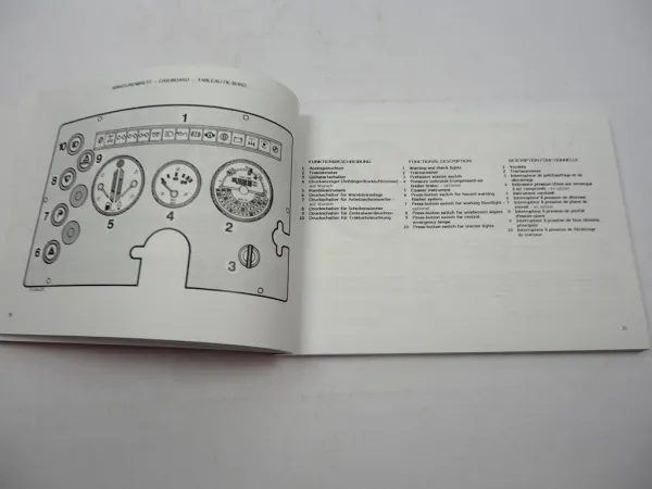 Steyr 8080 8090 Typ 357 Traktor Betriebsanleitung Bedienung Wartung Operating Instructions 1984