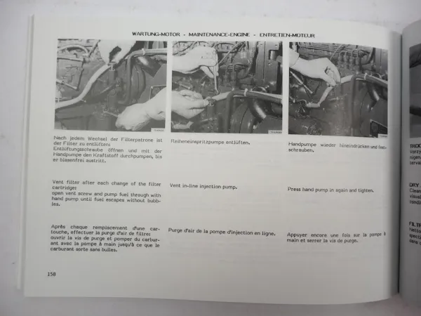 Steyr 8080 8090 Typ 357 Traktor Betriebsanleitung Bedienung Wartung Operating Instructions 1984