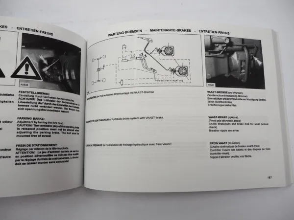Steyr 9078 9078a 9086 9086a 9094a Multi Trac Betriebsanleitung Operation Instructions de Service