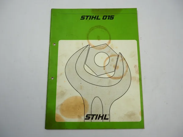 Stihl 015 015L Motorsäge Kettensäge Werkstatthandbuch Reparaturanleitung 1973