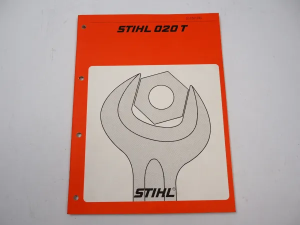 Stihl 020T Motorsäge Kettensäge Werkstatthandbuch Reparaturanleitung 1993