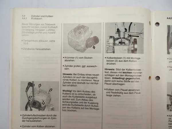 Stihl 020T Motorsäge Kettensäge Werkstatthandbuch Reparaturanleitung 1993