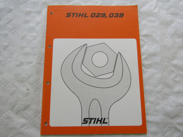 Stihl 029 039 Motorsägen mit 1-Zyl. 2-Takt Werkstatthandbuch Reparaturanleitung