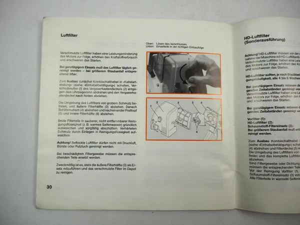 Stihl 084 Motorsäge Kettensäge Betriebsanleitung Bedienungsanleitung 1990