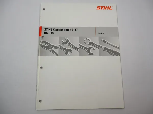 Stihl BG HS 75 80 85 Basismotor 4137 Werkstatthandbuch Reparaturanleitung 2004