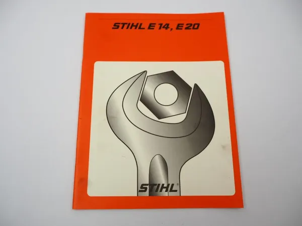 Stihl E 14 20 Elektro Motorsäge Werkstatthandbuch Reparaturanleitung 1995