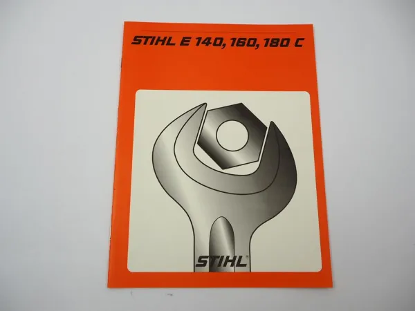 Stihl E 140 160 180C Elektro Motorsäge Werkstatthandbuch Reparatur 1996