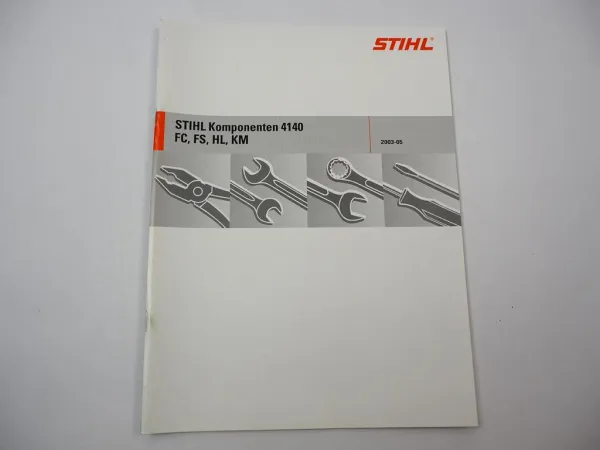 Stihl FC 45 46 55 HL45 KM55 Basismotor 4140 Werkstatthandbuch Reparaturanleitung