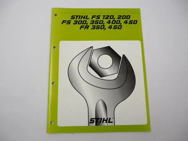 Stihl FS 300 350 400 450 FR 350 450 Motorsense Werkstatthandbuch Reparatur 2000