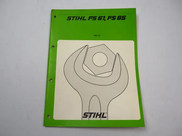 Stihl FS 61 65 Motorsense Werkstatthandbuch Reparaturanleitung 1985