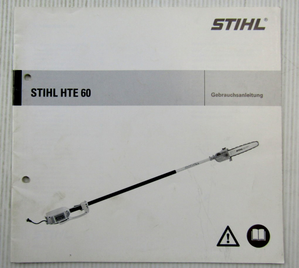 Stihl HTE60 Elektro-Hoch-Entaster Betriebsanleitung Bedienung Wartung 2005