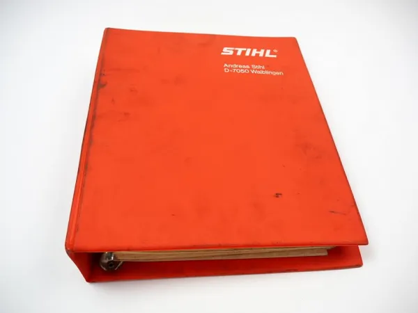 Stihl Motorsägen Freischneider Sammlung Ersatzteillisten Parts List 1980er Jahre
