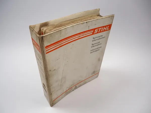 Stihl Motorsägen Sammlung Technische Informationen 1987 - 1998