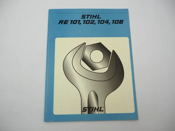 Stihl RE 101 102 104 106 Hochdruckreiniger Werkstatthandbuch Reparatur