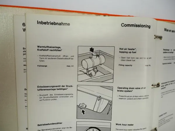 Still R07 R08 Elektro Schlepper EFW EFZ Betriebsanleitung Wartung 1984