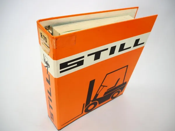 Still R70 16T TFG1.6 7037 Gabelstapler Betriebsanleitung Wartung Ersatzteilliste