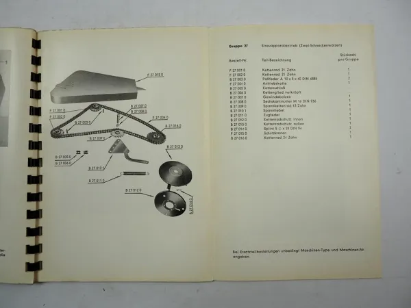 Stille Mistral M96 Stalldungstreuer Betriebsanleitung Ersatzteilliste
