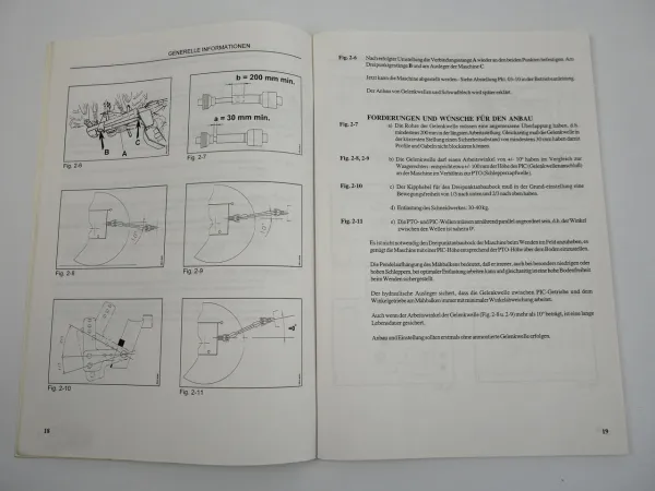 Stoll M 241 281 DS Scheibenmähwerk Betriebsanleitung Ersatzteilliste 1996