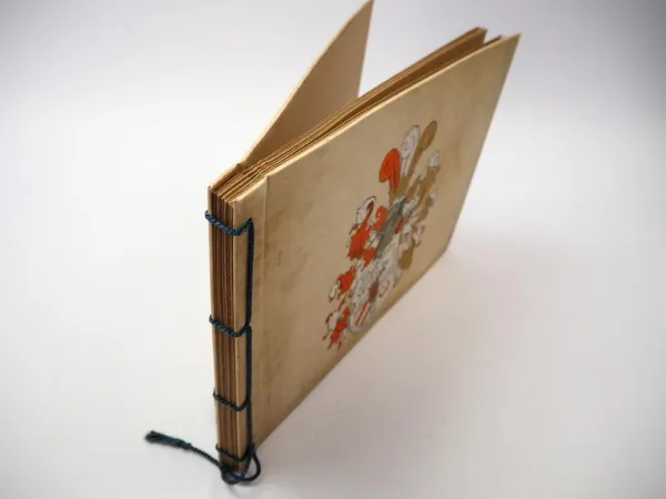 Studentika Album ( leer ) handgemaltes Wappen Corps Marchia Berlin