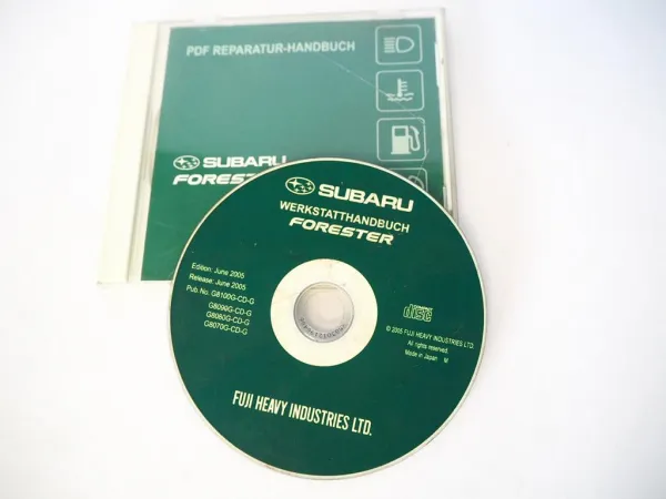 Subaru Forester 2003 2004 2005 Werkstatthandbuch Reparaturanleitung