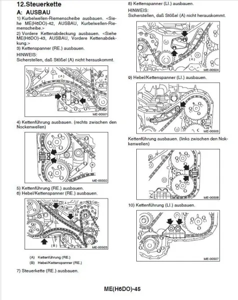 Subaru Legacy 2003 Werkstatthandbuch Reparaturanleitung & Karosserie + Technik