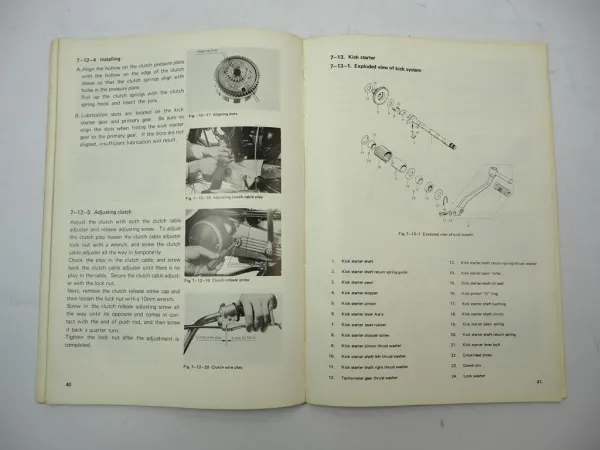 Suzuki 125 T125 Service Manual 1969 Englisch Werkstatthandbuch