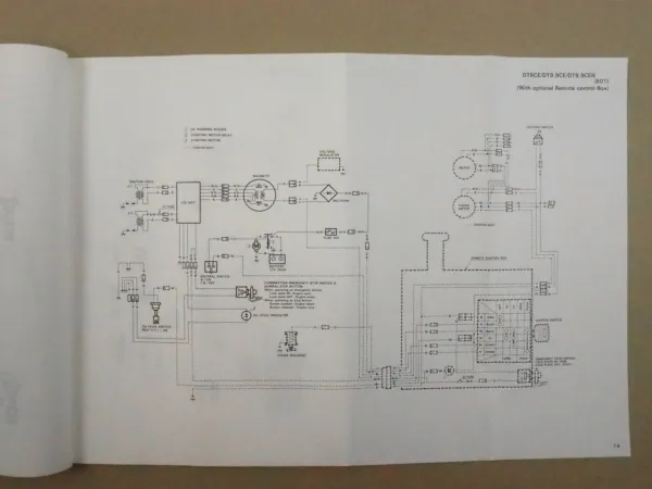 Suzuki 2 - 225 Models 1996 Outboard Motor Wiring Diagrams Service Data Manual