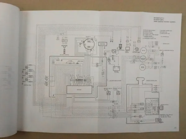 Suzuki 2.2 - 225 Models 2000 Outboard Motor Wiring Diagrams Service Data Manual