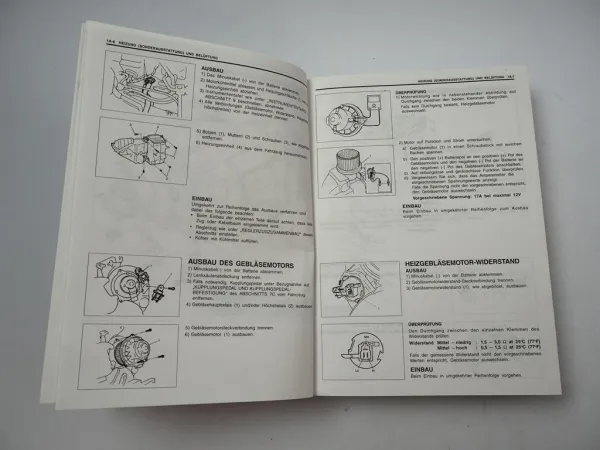 Suzuki Alto RF410 Werkstatthandbuch 2002 Reparaturanleitung + Schaltpläne