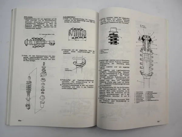Suzuki Alto SB308 Werkstatthandbuch Reparaturanleitung 1985