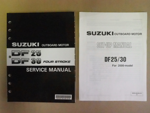 Suzuki DF25 30 Outboard Motor Service Manual Werkstatthandbuch 1999
