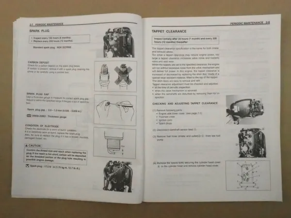 Suzuki DF40 DF50 Outboard Motor Service Manual Werkstatthandbuch 1998