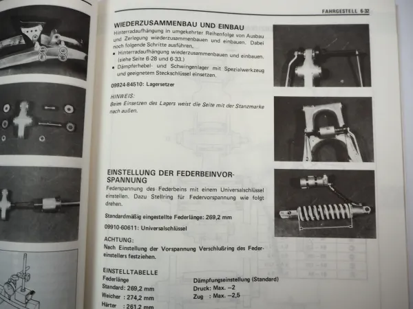 Suzuki DR 350 Werkstatthandbuch 1990 - 1994 Reparaturanleitung Wartungsanleitung