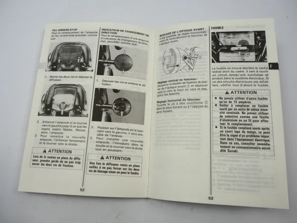 Suzuki GN250 250E R T Fahrerhandbuch Betriebsanleitung Owners Manual 1995