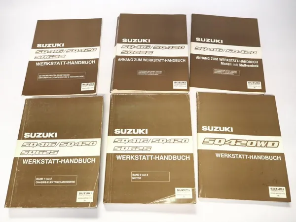 Suzuki Grand Vitara SQ416 420 625 Werkstatthandbuch Reparaturanleitung 1998-2000