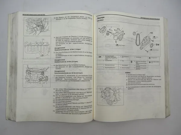 Suzuki Grand Vitara SQ420 VD WD RHW Diesel Werkstatthandbuch 2004 Reparaturanleitung