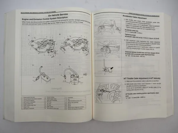Suzuki Grand Vitara XL-7 JA627 H27 & JA420WD RHW Service Manual 2003 Supplement