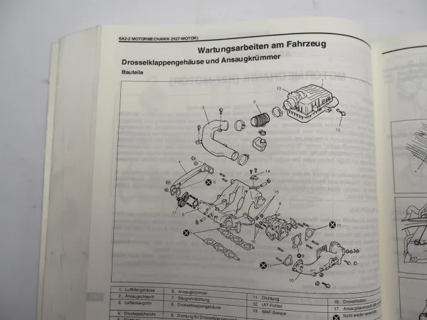 Suzuki Grand Vitara XL-7 JA627 H27 & JA420WD RHW Werkstatthandbuch 2003 Nachtrag