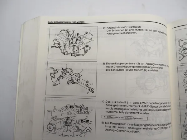 Suzuki Grand Vitara XL-7 JA627 H27 & JA420WD RHW Werkstatthandbuch 2003 Nachtrag