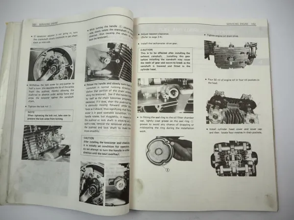 Suzuki GS 450 Service Repair Workshop Manual & Maintenance 1979 - 1989
