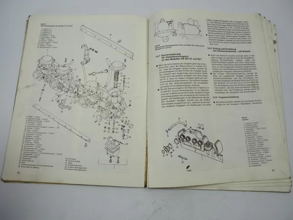 Suzuki GS 850 GN GT GLT Reparaturanleitung ab 1978 Werkstatthandbuch