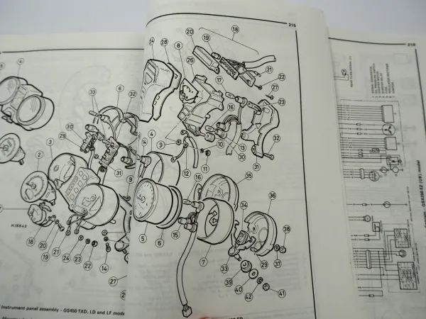 Suzuki GS GSX 250 400 450 Twins Service & Repair Manual 1979 - 1985 Haynes 736