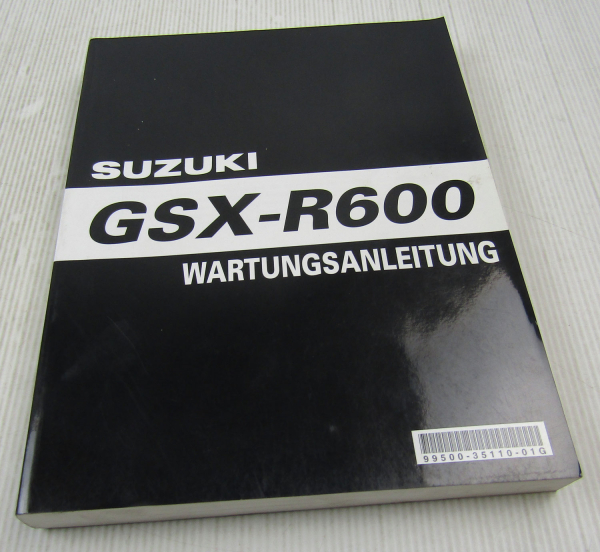 Suzuki GSX-R600 K8 Werkstatthandbuch Wartungshandbuch Reparaturanleitung 2008