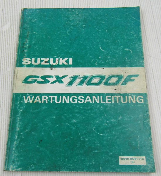 Suzuki GSX1100F Werkstatthandbuch Wartungshandbuch Reparaturanleitung 1987-89