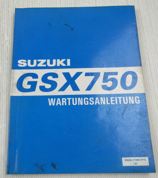 Suzuki GSX750 Wartungsanleitung Werkstatthandbuch Reparaturanleitung 1997