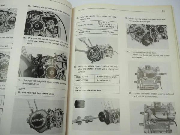 Suzuki GT 200 X5 GT200E Service Repair Manual Wiring Diaram 1979