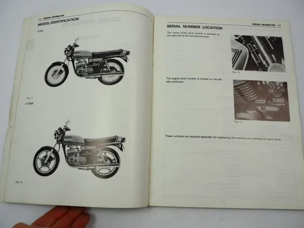 Suzuki GT 250 X7 GT250E Service Repair Workshop Manual Wiring Diaram 1981