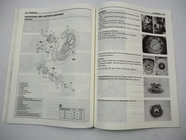 Suzuki GZ 250 Marauder Werkstatthandbuch 1999 Reparaturanleitung Wartungsanleitung
