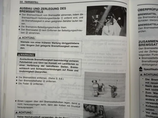 Suzuki GZ 250 Marauder Werkstatthandbuch 1999 Reparaturanleitung Wartungsanleitung